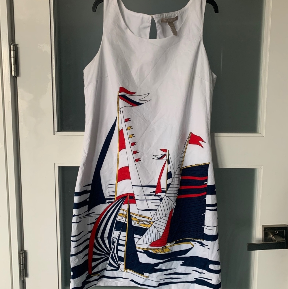 Beautiful Sail Boat Dress by Banana Republic👗♥️